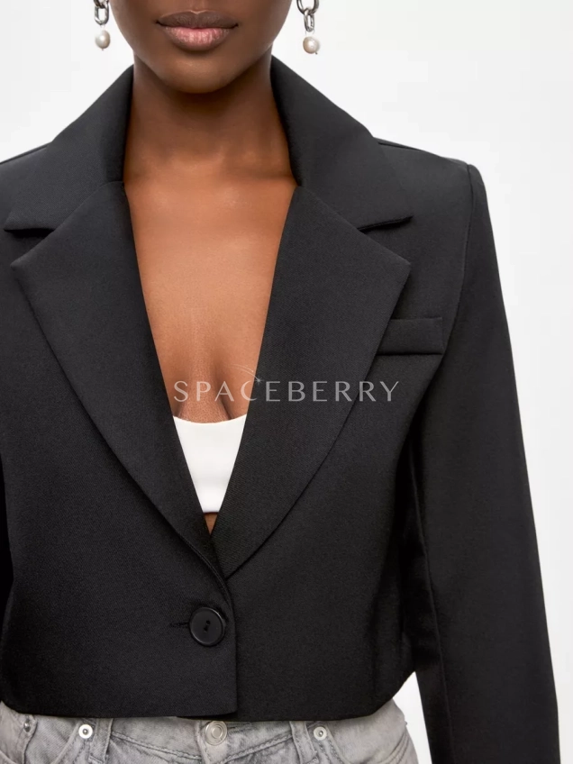 Пиджак укороченный